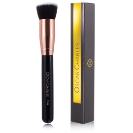 Oscar Charles 104 Luxe Professional Flat Top Foundation Buff Makeup Brush
