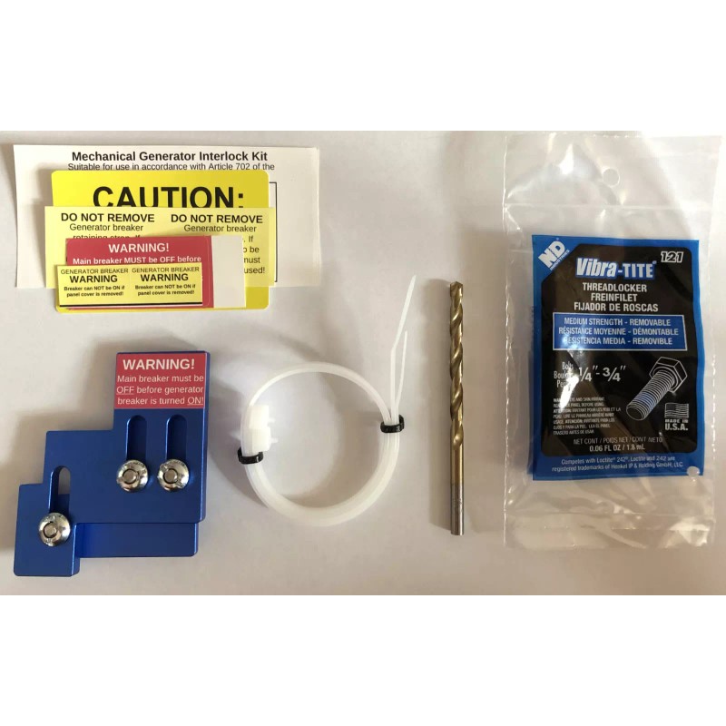 GenSafety Square D Generator Interlock Kit SQD100 fits 100-125 Amp