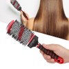 Unisex Ceramic Aluminum Comb Rolling Comb Cylinder Comb Hairstyling Tool