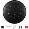 Steel Tongue Drum 6 Inch 11 Notes Hand Drums, Rain