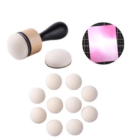 BAOFALI Mini Ink Blending Tool,with Foams Replacement Refill Foam Tool for Foams Scrapbooking Painting Drawing Art Supplies Handle Ink Tools Embossing Stencils