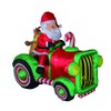 Ace Trding-Four Seasons Air Blown Santa with Tractor Inflatable