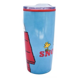 Fun Kids Termo Para Cafe Acero Inoxidable Snoopy Vaso Termico 450ml
