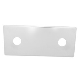 BLUMKRAFT Double Stainless Steel A2 Circuit Board Stopper with Chrome Finish for Wall Mounted Tap. Mirror Effect. Spacing 150mm. Diameter 26mm