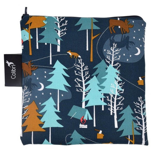 Colibri Reusable Snack Bag Camp Out, Large