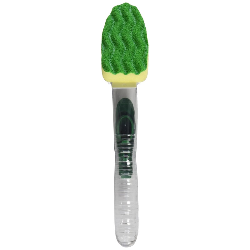 Libman 1134 All-Purpose Scrubbing Dish Wand with Scraper Edge