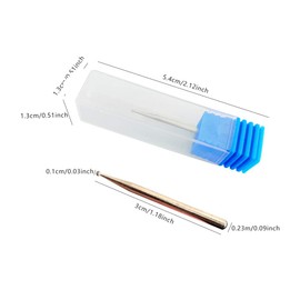 10Pcs Diamond Engraving Tip Bit, Electric Cordless Engraver Pen Tool, Etching Engraving Tool, Carve Engraving Tool Replacement Easy Etcher Tips for Engraving Stone, Jewelry, Glass, Metal (10) (10)