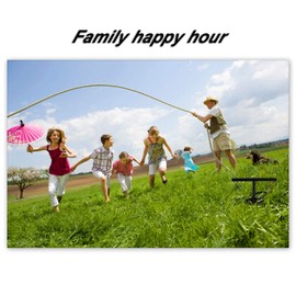 SHUNAI Dog Tie Out Cable and Stake - 30 Ft Heavy Dog Yard Leash - for Small Medium Large Dogs Up to 100 lbs - Dog Stake for Outside Yard Beach Lawn