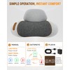 Spongiduits 3-in-1 Neck Massager Pillow,Massage Neck Hump - Heating, Vibration,