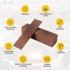 Zoeteoz 100 Pcs Vintage Red Faux Thin Brick 3D Wall