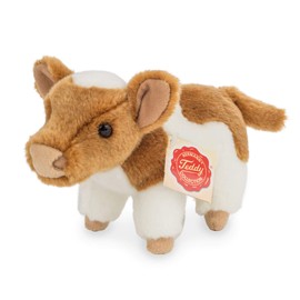 Teddy Hermann 91716 Cow Standing 17 cm Cuddly Toy Plush Toy