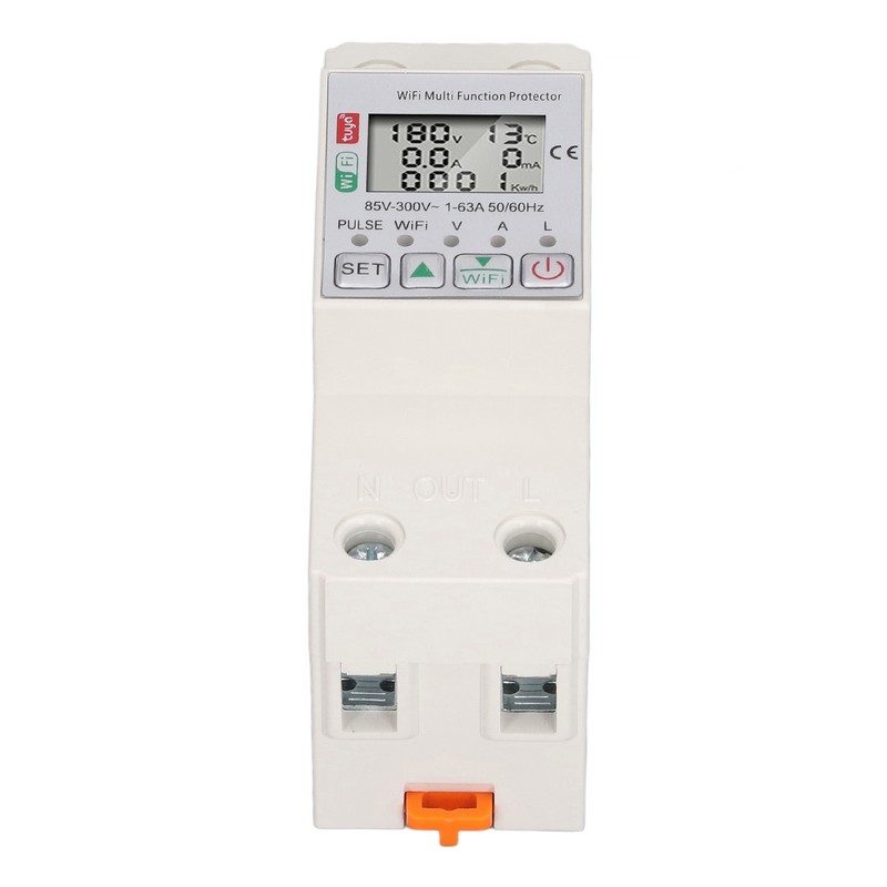 WiFi Smart Power Meter Switch for Tuya Energy Circuit Breaker