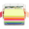 4A Sticky Note Dispenser Pen Holder Set, Self-Stick Notes, 8