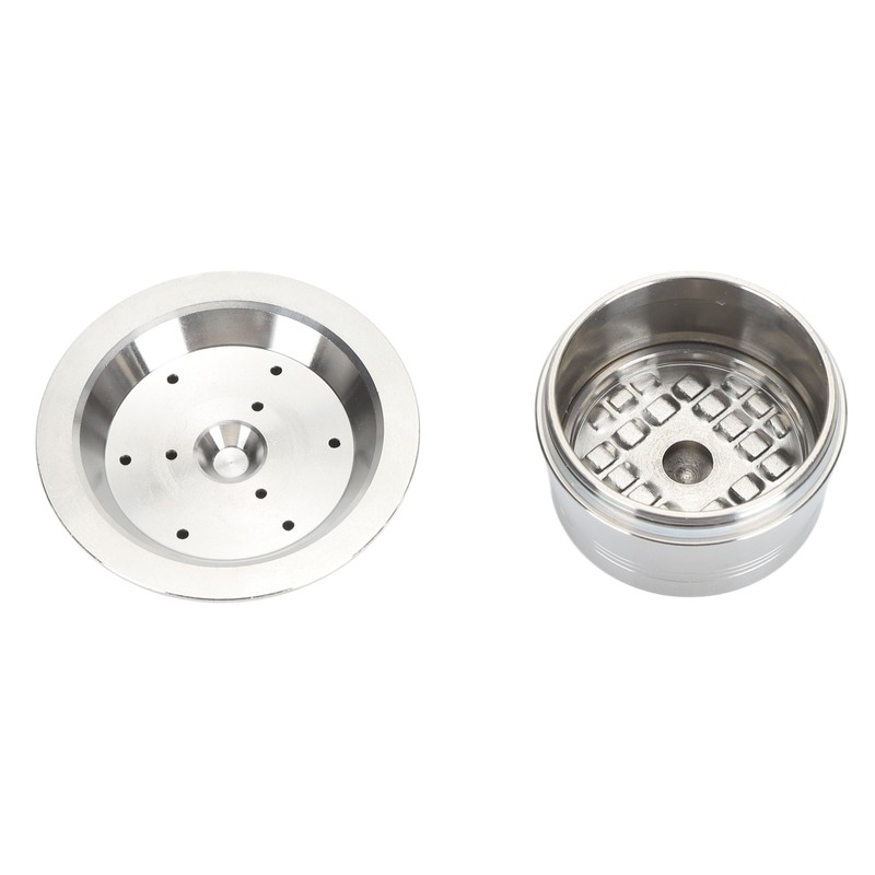 Stainless Steel Coffee Capsule Eco Friendly with Spoon Brush Reusable