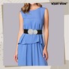 Waist Wow Women's Wide Belt for Dress Elastic Waist Belt