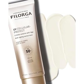 Filorga | Bloqueador solar | UV CELLULAR-PROTECT FACE & BODY | Protector solar antiedad corporal con péptidos y niacinamida | 40 ml