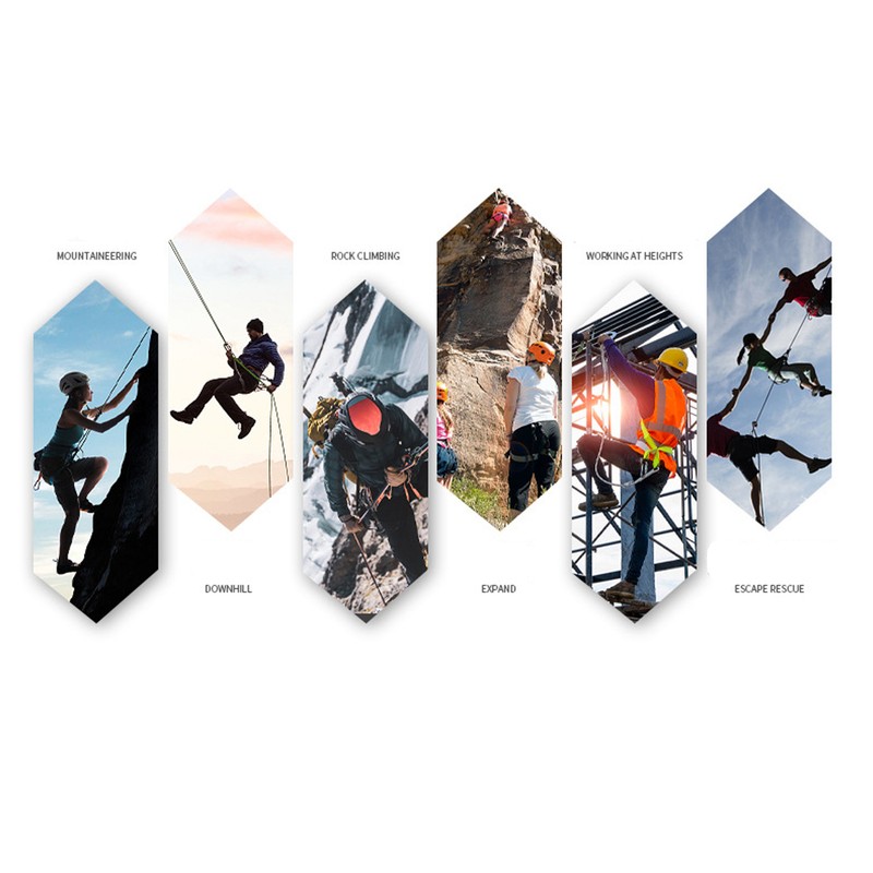 Hand Ascender Stable Fixing Non Slip Strong Grip Spring Rope