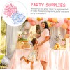 LIFKOME 100Pcs Acrylic Mini Pacifiers for Shower Decorations Shower Favors