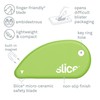 Slice 00200 Safety Cutter, Microscopic Ceramic Blade, Cuts Paper &