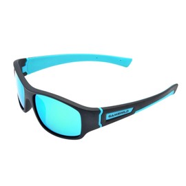 Gamswild GAMSKIDS WJ5019 Children's Sunglasses 8-12 Years Youth Glasses Girls Boys Unisex Kids Blue Red Turquoise, black / turquoise
