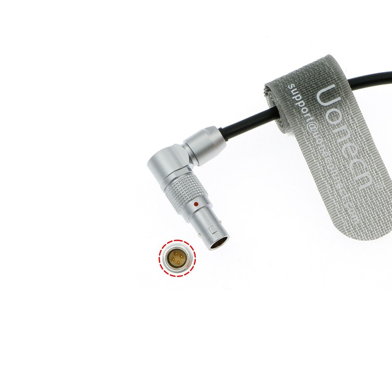 Uonecn Zacuto Kameleon EVF Power Cable Rotatable Right Angle 45