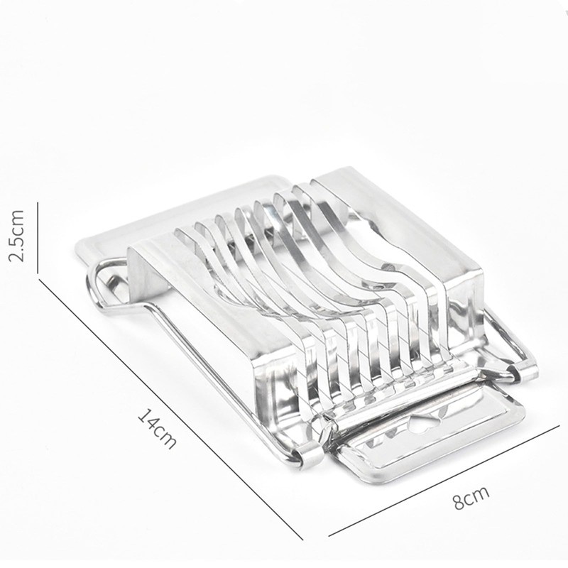 Eierschneider Edelstahl, Eischneidewerkzeug, Eierharfe, Eierpiekser, Kartoffelschneider, Wachteleierschere, Egg Slicer, Profi