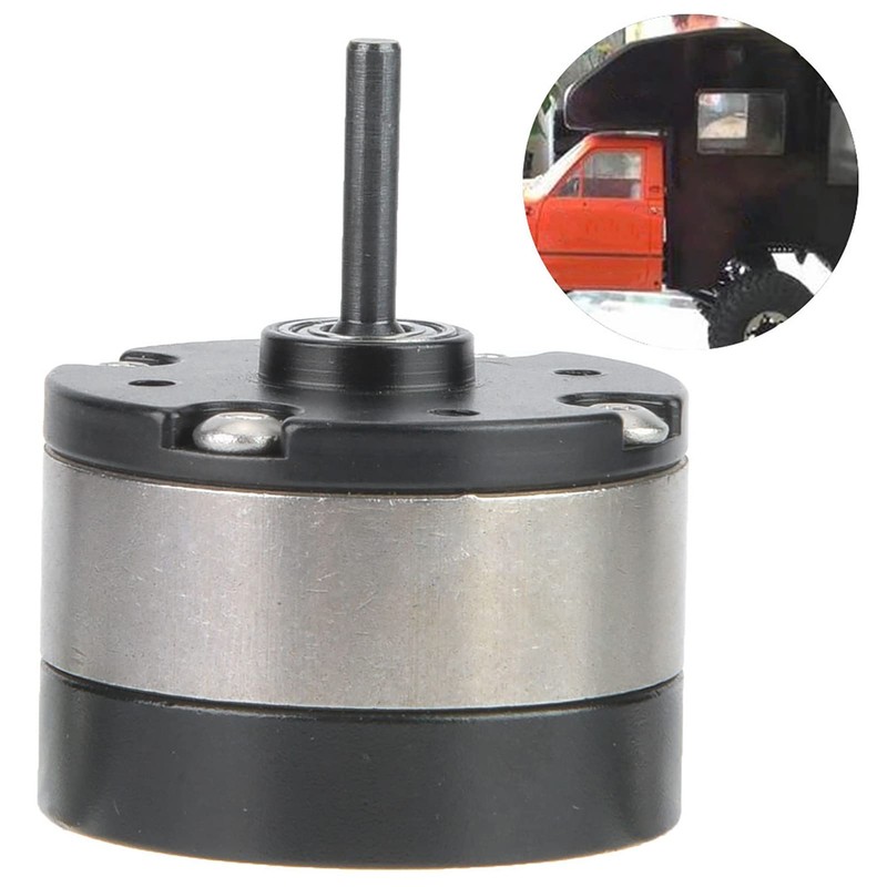 Gear Reducer Motor, RC Motor, Durable, Compact Design, Metal Product,