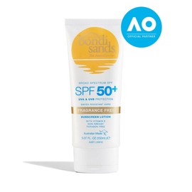 Bondi Sands Spf 50+ Body Sunscreen Lotion Fragrance Free 150mL