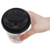 Lyellfe 80 Pack Disposable Coffee Cups with 100 Lids, 12
