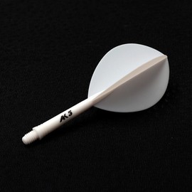 CUESOUL Rust Integrated Dart Shafts and Flights Pack of 6