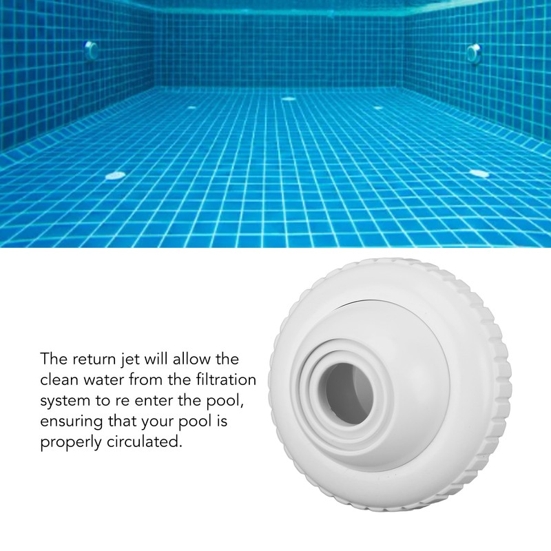 3PCS Pool SPA Jet Nozzles Water Directional Flow Inlet Swimming