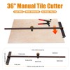 Precise Tile Cutter Tool Professional Manual Ceramic Floor Cutter Capable