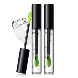 Jolilab 2 Pcs Clear Eyebrow Setting Gel, Brow Fix Gel Lock Brow Glue Eyebrow Shaping Gel Lightweight Waterproof And Sweat-Proof Eyebrow Repair Liquid Brows Styling for Natural Brows Beauty（2 Count)