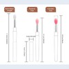 Silicone Lip Brush, Zvrlampro Lip Gloss Wands Lipstick Applicator with