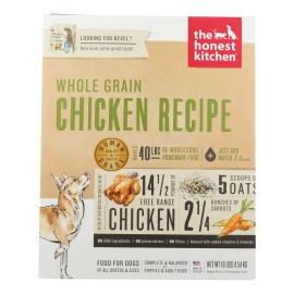 UD_The Honest Kitchen-10 Lb Bag of Whole Green Chicken Cat Food Fresh Meat Based 1 Each Ton