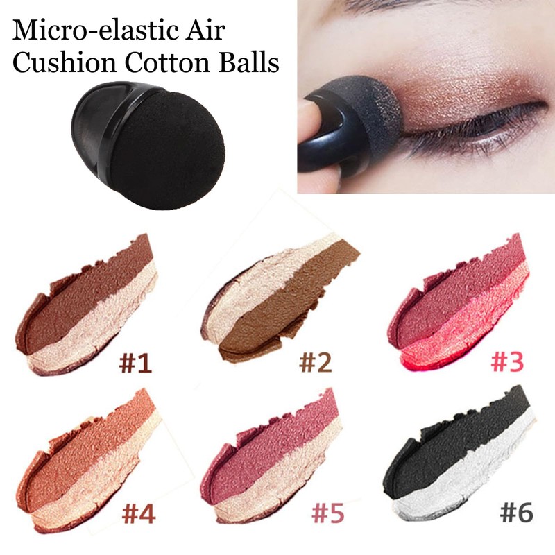 Wimode 2 Color Waterproof Eyeshadow with Exquisite Shine and Smooth