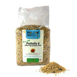 Wholesome Harvest Non-GMO Potbelly & Mini Pig Grower Feed 10 lbs