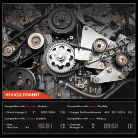Frankberg timing belt tensioner timing belt tensioner tensioning device belt tensioner damper V-ribbed belt drive deflection guide roller Replace# 7883-11503