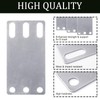 Hicarer 12 Pcs E Track Accessories Back Plate Set E