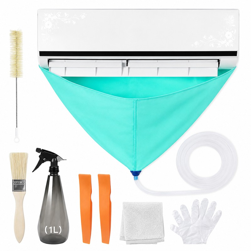 Air Conditioner Cleaning Cover Kit for Wall-Mounted AC – Waterproof