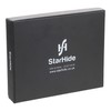 STARHIDE Ladies RFID Blocking Genuine Leather Clutch Wallet with Side