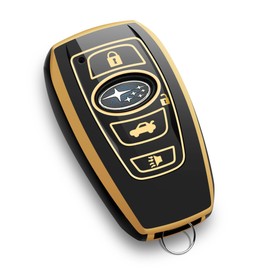 ZSPDACC for Subaru Key Fob Cover Car Key Case Protector fits Ascent BRZ Crosstrek Forester Impreza Legacy Outback Solterra WRX Accessories
