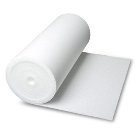 CLIMAPOR White Insulation Wallpaper Unlaminated 7.5 x 0.5 m x 4 mm 11 Rolls (= 41.25 m²) EPS Interior Insulation Wallpaper