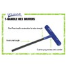 Williams JHWHKT-8MM T-Handle Hex Driver with Cushion Grip Handle -