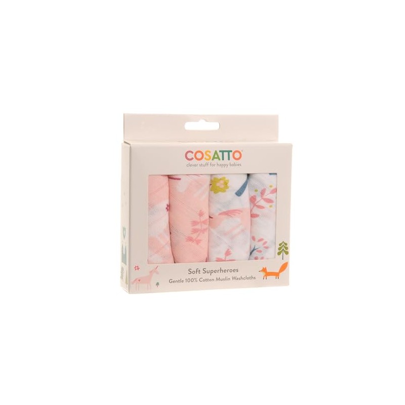Cosatto Washcloths Unicorn Garden