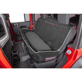 PetBed2GO, Dodge, Black, Large Pet Bed Cushion & Car Seat Cover, 52x20x7, 6lbs