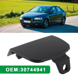 LT Easiyl Car Rear Bumper Tow Hook Towing Eye Cover Cap 30744941 Compatible with Volvo S40 2008-2011