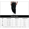 THWEI Mens Cargo Pants Casual Drawstring Athletic Jogger Sports Outdoor