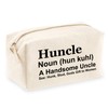 Mens Huncle Definition Wash Bag - Funny Uncle Birthday Gift