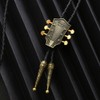 KeCol Adult Mens Guitar Head Base Western Bolo Tie Bronze